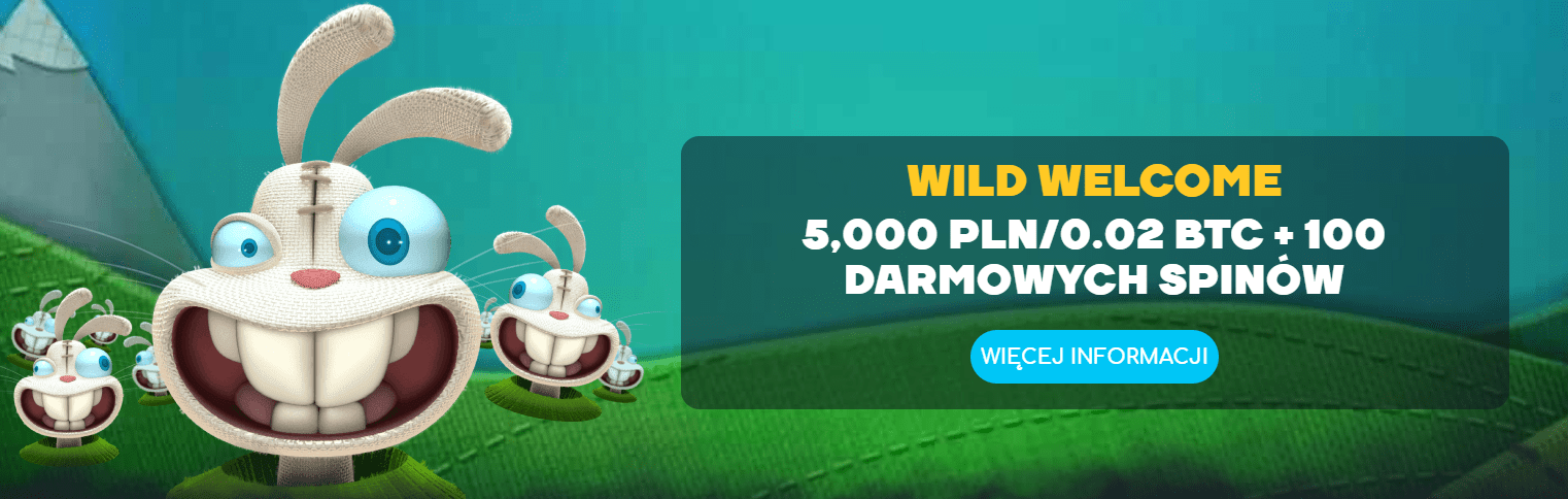 Bonus powitalny Wild Tornado Kasyno