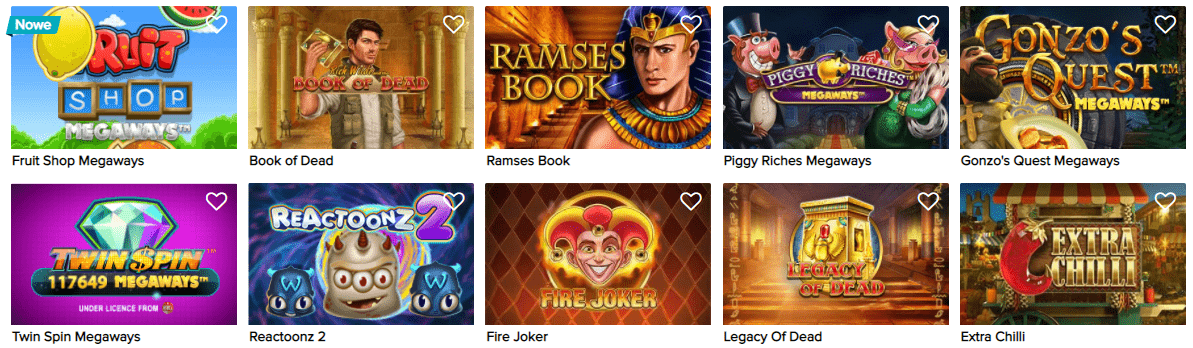 Gry kasynowe — CasinoEuro com