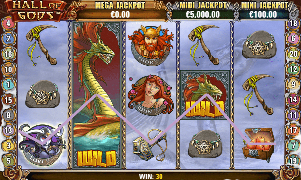 Hall of Gods na pieniądze