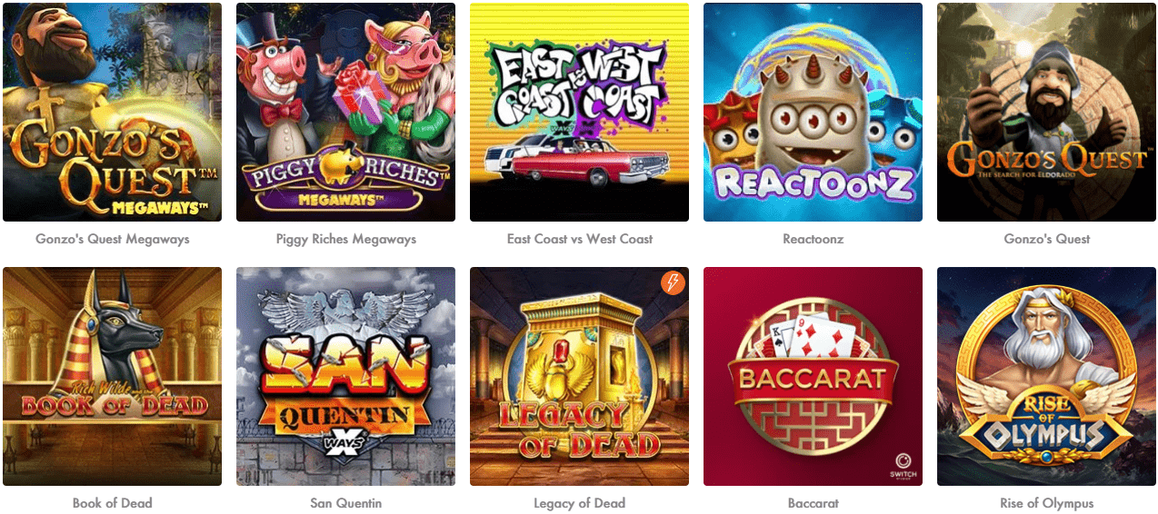 Slotty Vegas Casino gry online