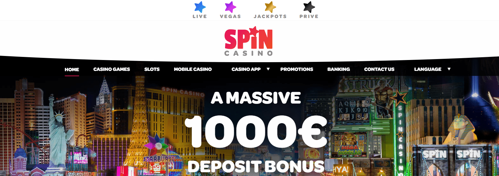 Spin Casino strona główna